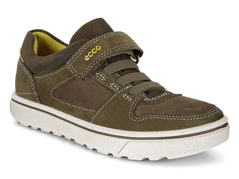 ECCO Półbuty dziecięce - Glyder Fluidform - rozmiar 30 - brązowe nubukowe