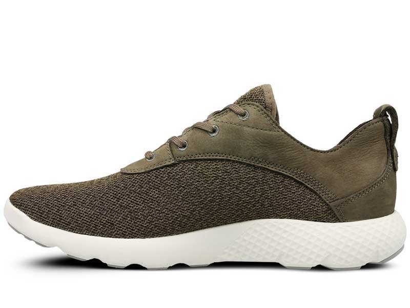 Timberland Półbuty męskie - Flyroam F/L Ox - rozmiar 42 - khaki, skórzane
