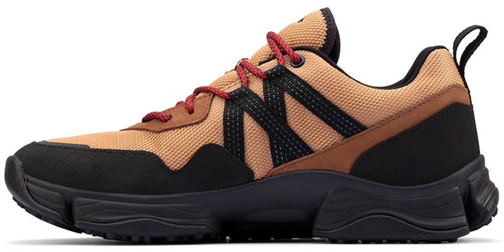 Clarks Półbuty męskie - TriPathTrekGTX Gore-Tex - rozmiar 41 - brąz, skóra